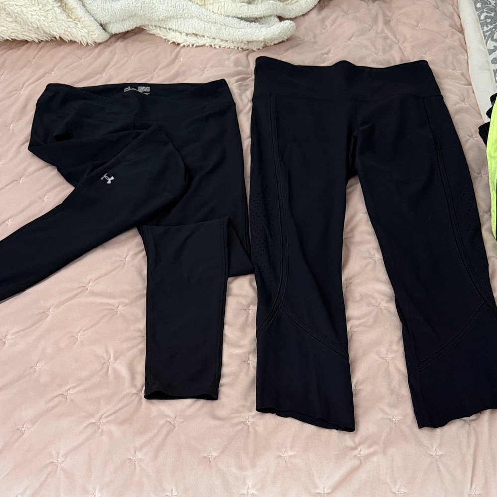 Under Armour Black Active Leggings Duo